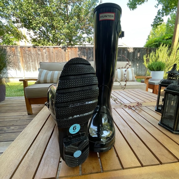 NEW Hunter rain boots size 6 - Picture 3 of 4